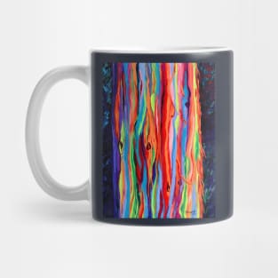 Colorful Rainbow Eucalyptus Mug